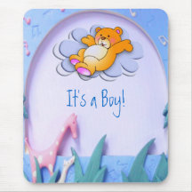 Het is een jongen Mousepad.