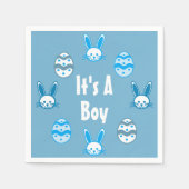 Het is een Jongen Pasen Servet (Voorkant)