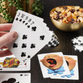 Het is een jongen! pokerkaarten (Insitu)