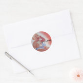Het is een jongen! ronde sticker (Envelop)
