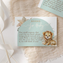 Het is een jongen Safari Theme Lion Baby shower bo