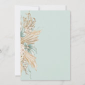 Het is een jongen Safari Theme Lion Baby shower Kaart (Achterkant)