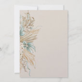 Het is een jongen Safari Theme Lion Baby shower Kaart (Achterkant)