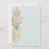 Het is een jongen Safari Theme Lion Baby shower Kaart (Achterkant)