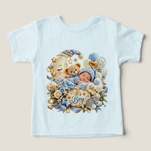 Het is een Jongen - Schattig (Design voorkant)