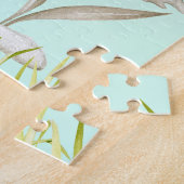 Het is een jongen schattige dinosaurussen Geslacht Legpuzzel (Zijkant)