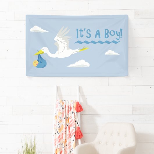 Het is een jongen! spandoek (Insitu)