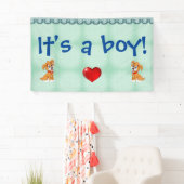 Het is een jongen! spandoek (Insitu)