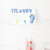 Het is een jongen spandoek (Insitu)