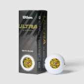Het is een jongen! Stars Yellow Golfballen (Verpakking)