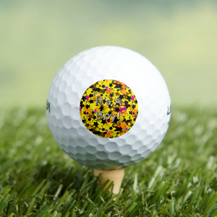 Het is een jongen! Stars Yellow Golfballen