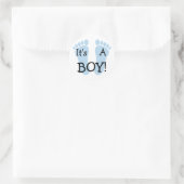 Het Is Een Jongen Sticker (Tas)