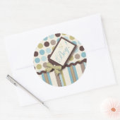 Het is een jongen! Sticker (Envelop)