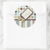 Het is een jongen! Sticker (Tas)