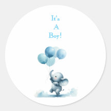 Het is een jongen! Sticker