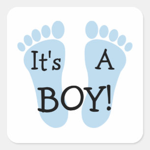Het Is Een Jongen Sticker