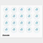 Het is een jongen Stickers (Vel)