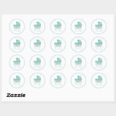 Het is een jongen Stickers (Vel)