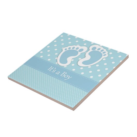 Het is een jongen tegeltje (Zijkant)