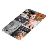 Het is een jongen! Tweede Baby voor multi-fotocoll Magneet (Linkerzijde)