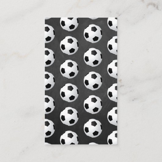 Het is een jongen! Voetbal Gecoed Baby shower Luie Informatiekaartje (Achterkant)