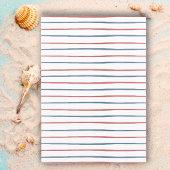 Het is een jongen Waterverf nautisch Baby shower Kaart