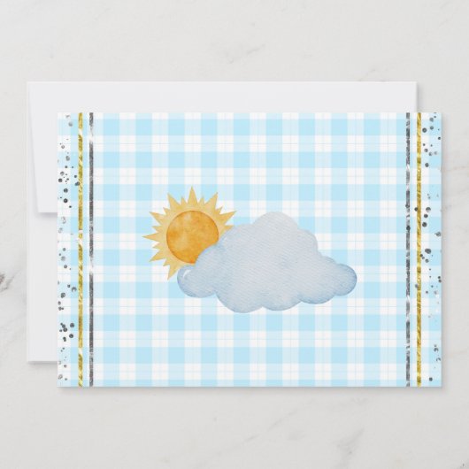 Het is een jongen Woodland Dieren Forest Friends Kaart (Achterkant)