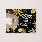 Het is een jongen - zoete honingbijen en Beer wild Legpuzzel (Horizontaal)