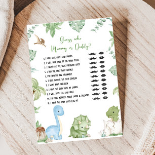 Het Is Een Jongens Dinosaurus Baby Shower Raad Wie