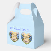 Het is een jongens Favor Box Bedankdoosjes (Achterkant)