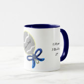 Het is een Jongensratel Welkom in de Wereld Aanpas Mok (Voorkant rechts)