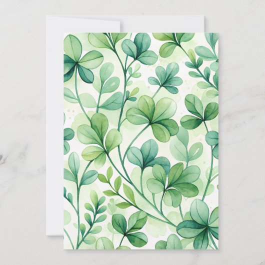 Het is een jongenssafari oerwouden met babyjongens kaart (Achterkant)