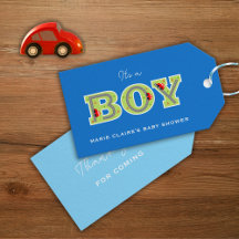 Het is een jongetje, Cars baby shower