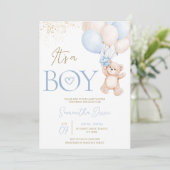 Het is een jongetje dat we nauwelijks kunnen wacht kaart (Staand voorkant)