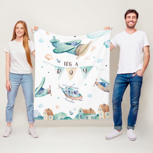 Het is een jongetjes deken (In situ)