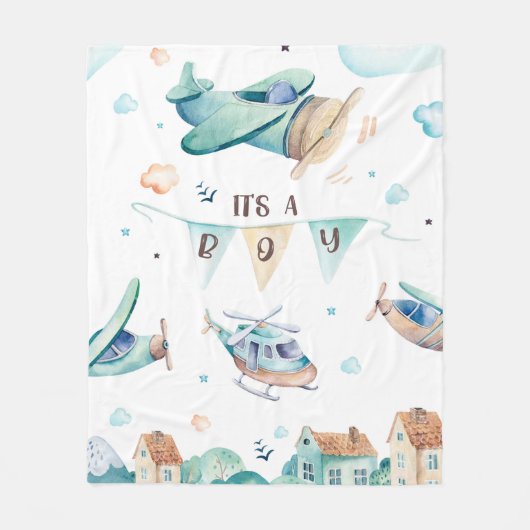 Het is een jongetjes deken (Voorkant)