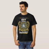 Het is een K-ding dat je niet zult begrijpen T-shirt (Voorkant volledig)