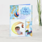 Het is een Kaart. Feestdagen Kaart (Voorkant)