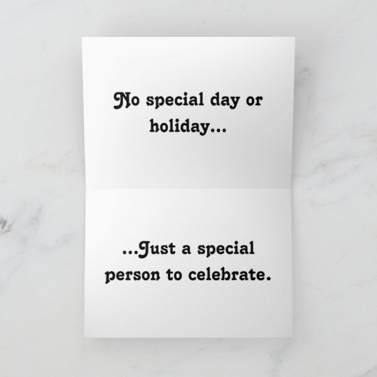 Het is een Kaart van de Viering (Binnen)