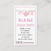 Het is een Kaart voor een meisjesbehuizing (Voorkant)