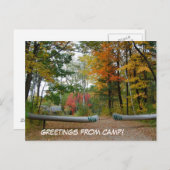 Het is een kamp briefkaart. briefkaart (Voorkant / Achterkant)