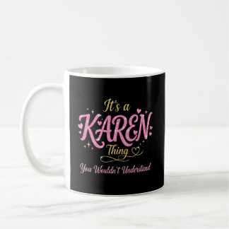 Het is een Karen-ding Roze Goud Vrouwen Cadeau Koffiemok