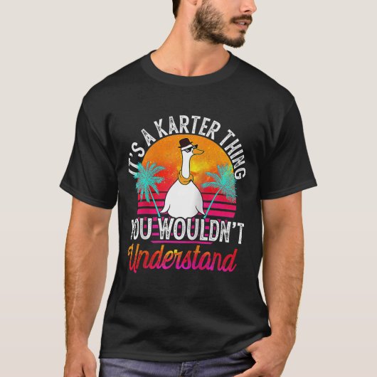 Het is een Karter ding dat je Karte niet zou begri T-shirt (Voorkant)