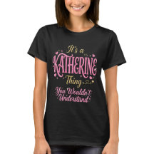 Het is een Katherine-ding Roze Goud Vrouwen Cadeau