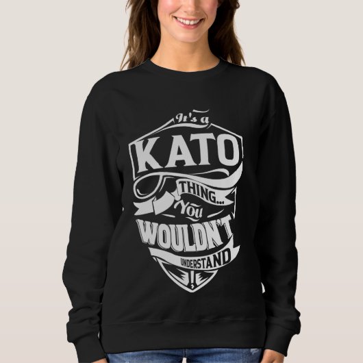 Het is een KATO Thing Cadeaus Trui (Voorkant)