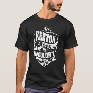 Het is een KEETON-ding T-shirt