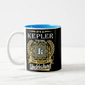 Het is een Kepler-ding dat je niet kon begrijpen Tweekleurige Koffiemok (Links)