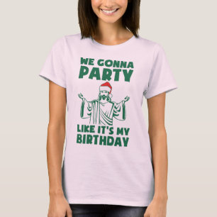 Het is een kerstfeest. t-shirt