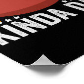 Het is een Kinda Day Funny Fantasy Football Poster (Hoek)