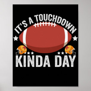 Het is een Kinda Day Funny Fantasy Football Poster